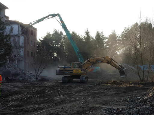 Rozbiórka budynku, rozbiórki Warszawa